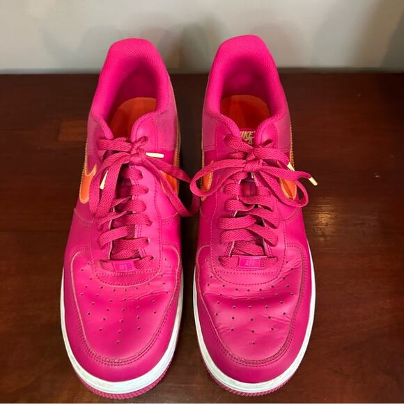 Nike Air Force 1 ‘07 LV8 Low World Tour DD9540-600 Show Sneaker mens Size 10 - Picture 13 of 13